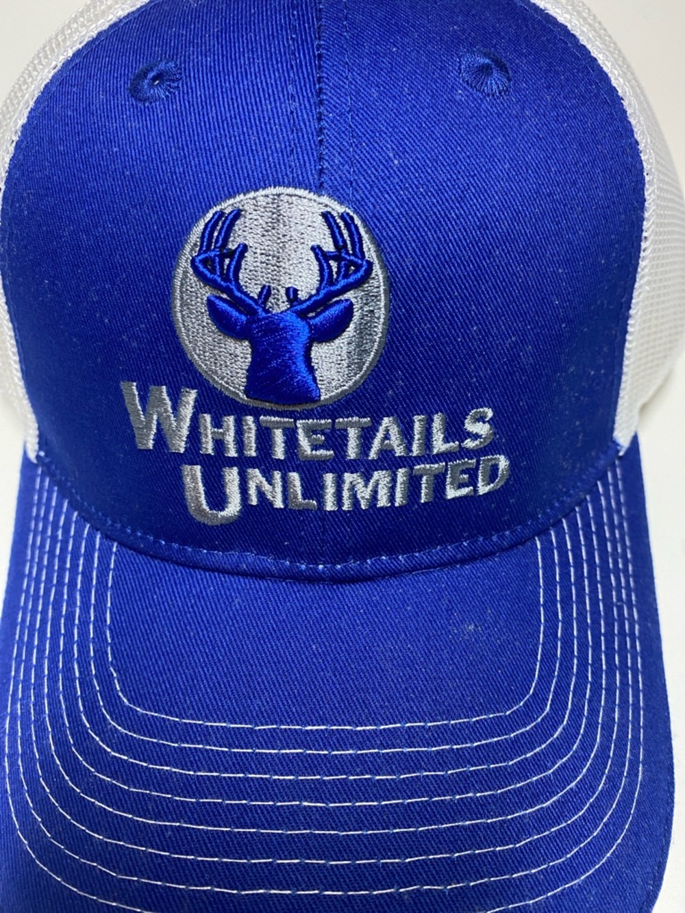 Whitetails Unlimited Trucker Hat OSFM Unisex Baseball Deer Hunting Hat NWOT - Picture 7 of 8